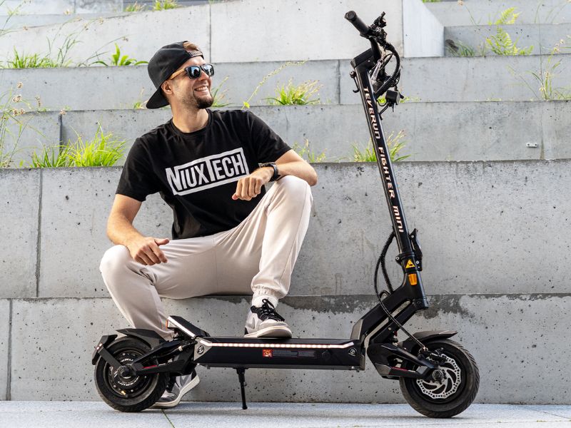 Scooter Eléctrico Teverun Fighter Mini